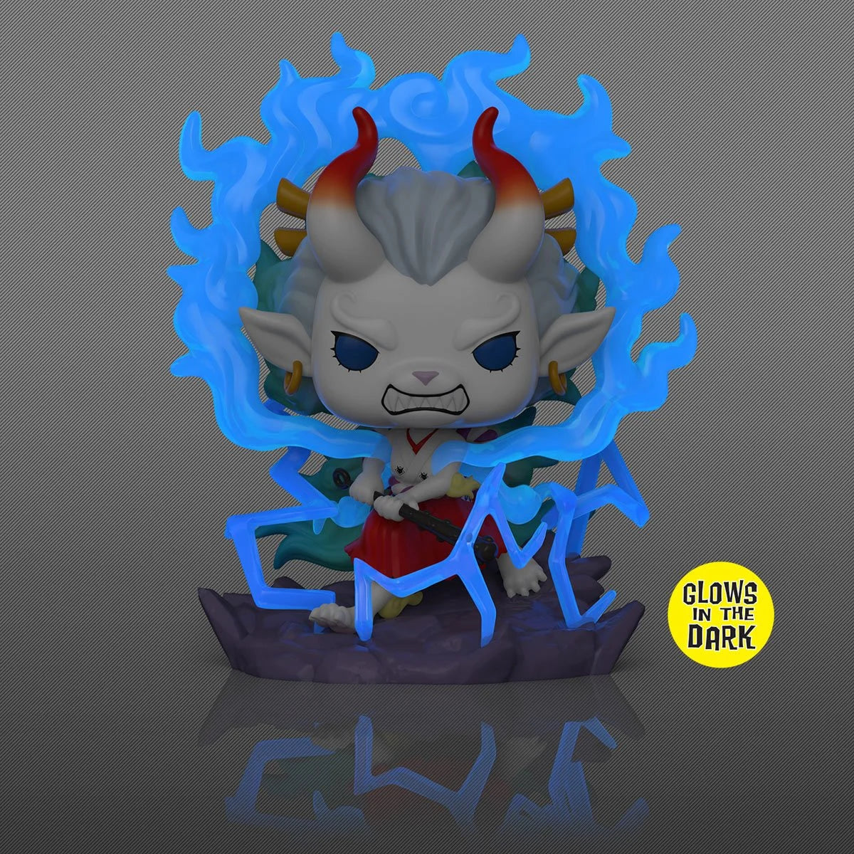 One Piece Yamato Glow-in-the-Dark Deluxe Funko Pop! Vinyl Figure #1596 - Entertainment Earth Exclusive