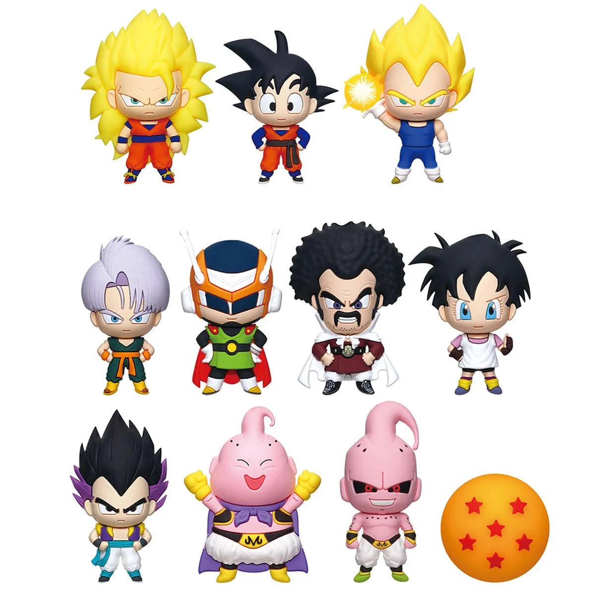 Dragon Ball Z with the Series 6 3D Foam Bag Clip Mystery Bag (Series 6)
