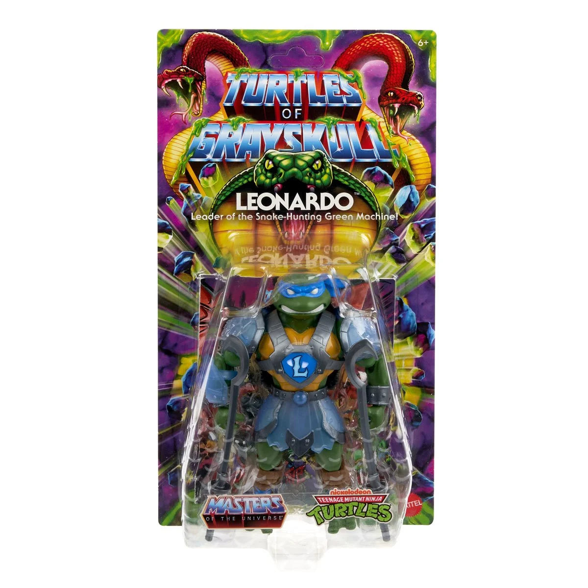Masters of the Universe Origins: Turtles of Grayskull – Leonardo (Wave 6)