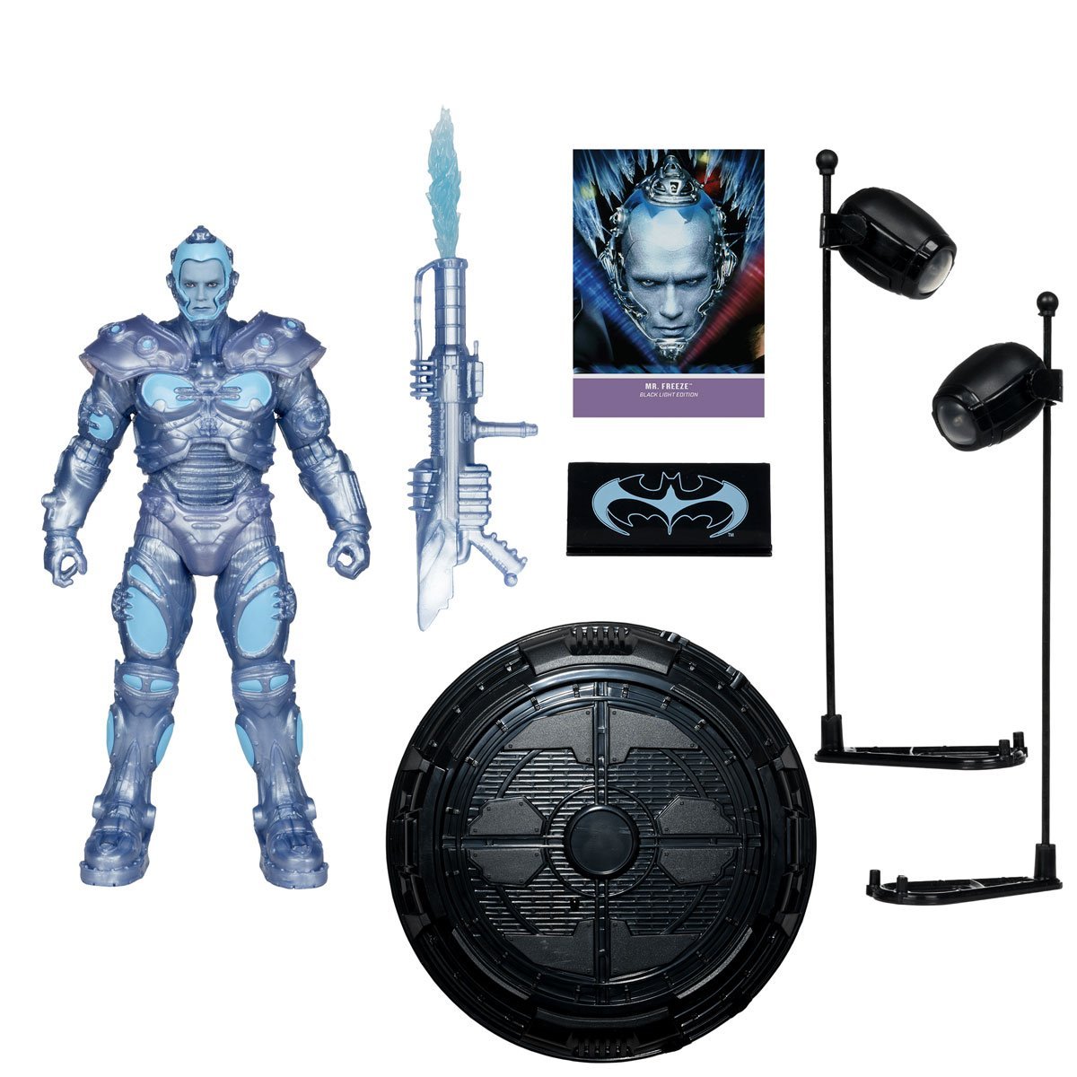 DC Multiverse Batman and Robin Mr. Freeze Black Light Gold Label 7-Inch Action Figure – Entertainment Earth Exclusive
