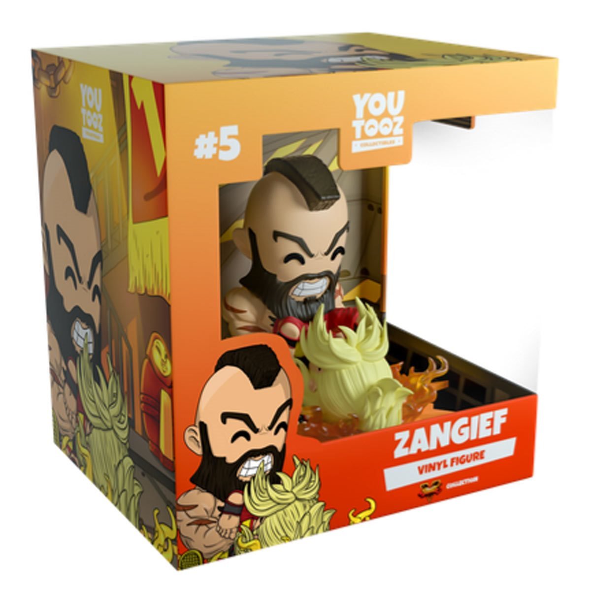 Street Fighter Collection Zangief Vinyl Figure #5