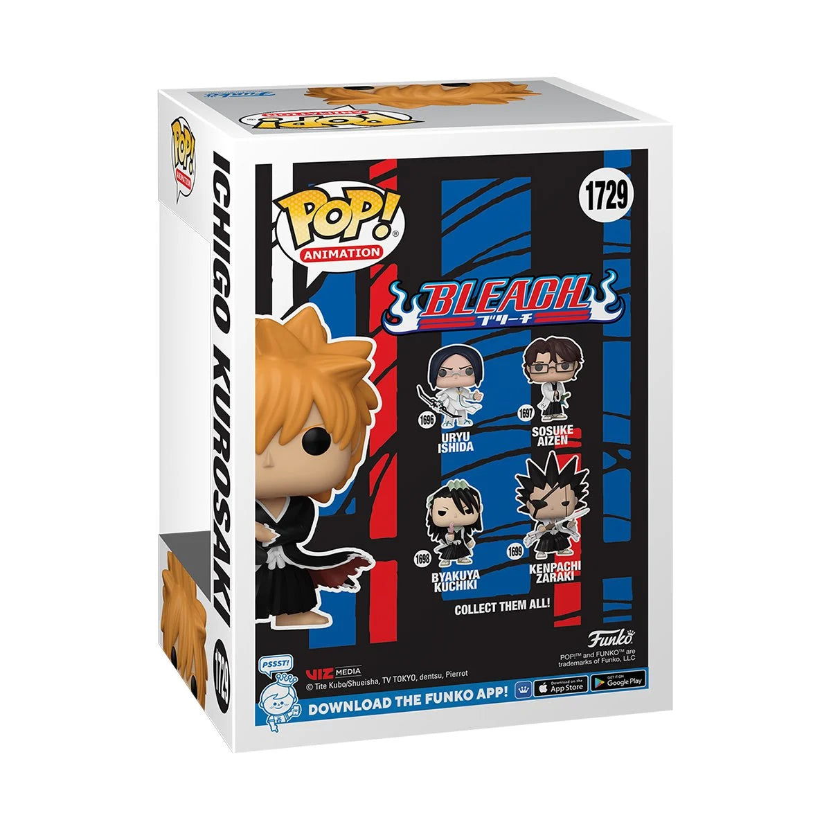 Bleach Ichigo Kurosaki Dangai Pop! Vinyl Figure Figure #1729 - AAA Anime Exclusive