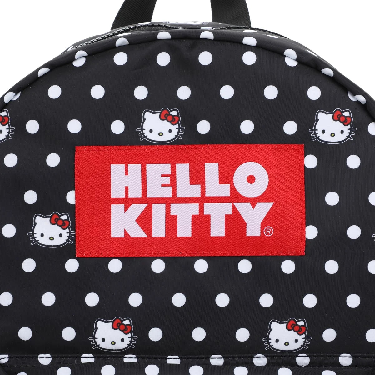 Sanrio Hello Kitty Polka Dot All Over Print Travel Backpack