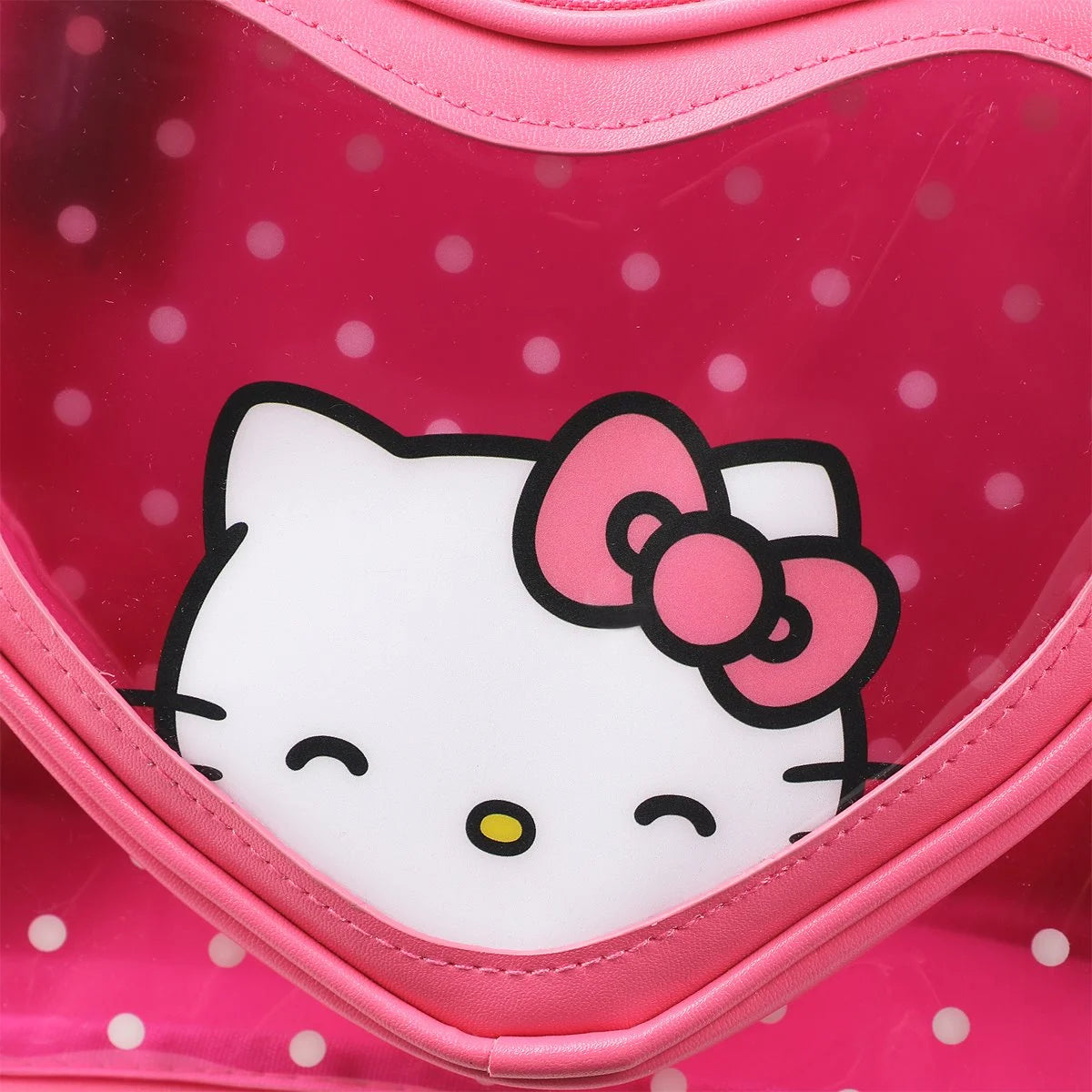 Sanrio Hello Kitty Polka Dot Peek-A-Boo Mini-Backpack