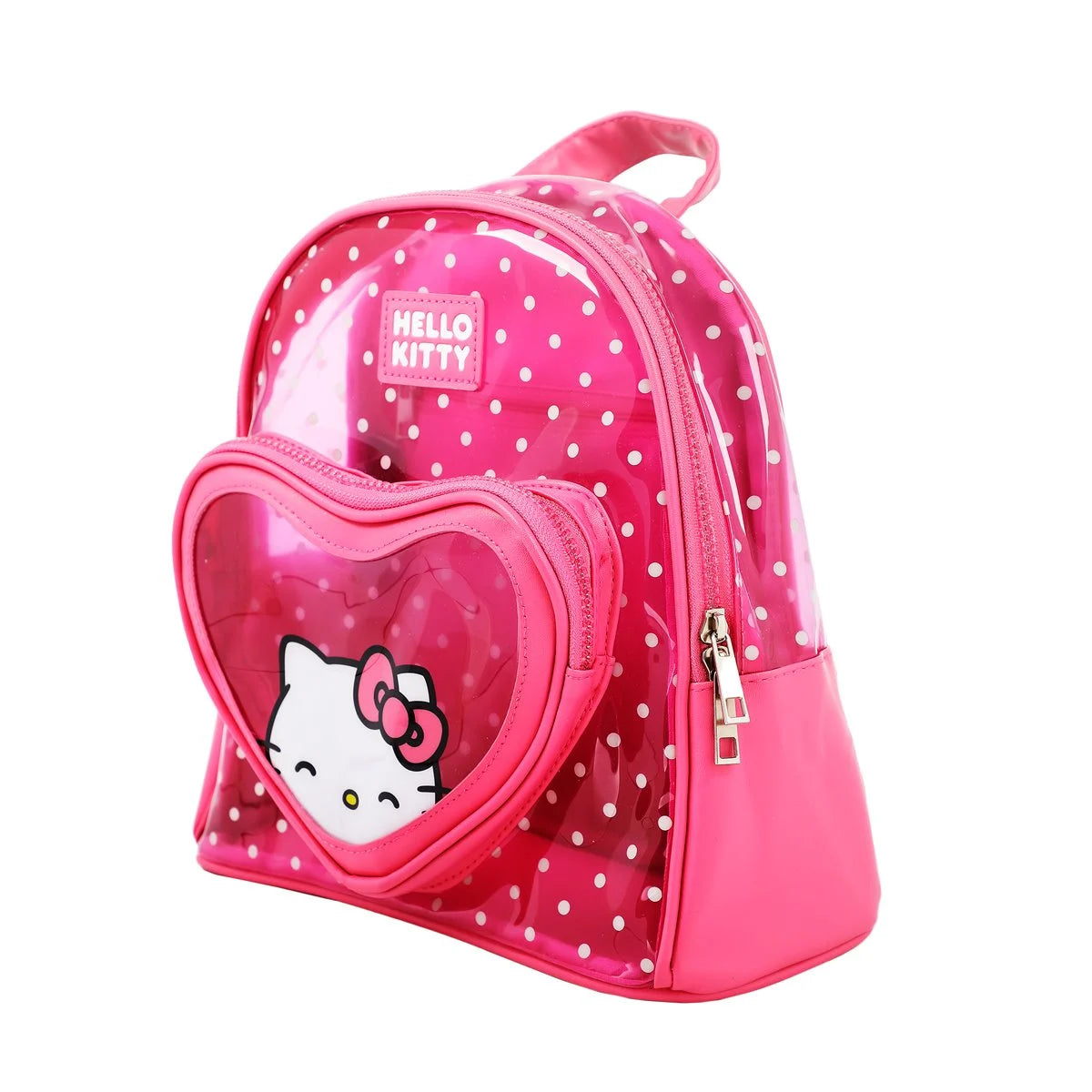 Sanrio Hello Kitty Polka Dot Peek-A-Boo Mini-Backpack