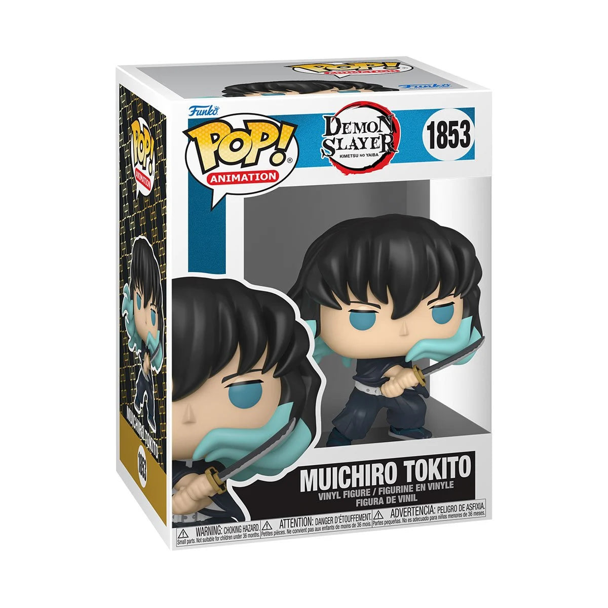 Funko Pop! Animation: Demon Slayer - Muichiro Tokito (Attack) Vinyl Figure #1853