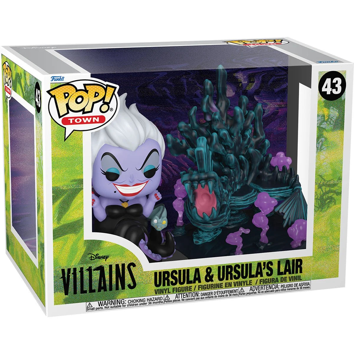 Disney Villains Ursula and Ursula's Lair Funko Pop! Town #43