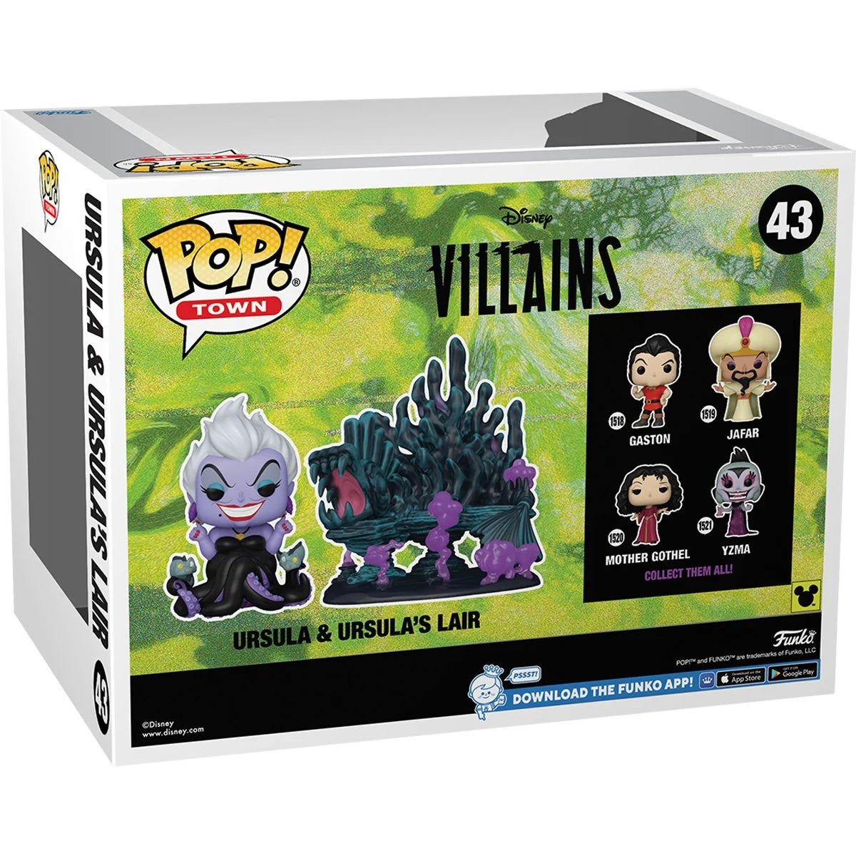 Disney Villains Ursula and Ursula's Lair Funko Pop! Town #43