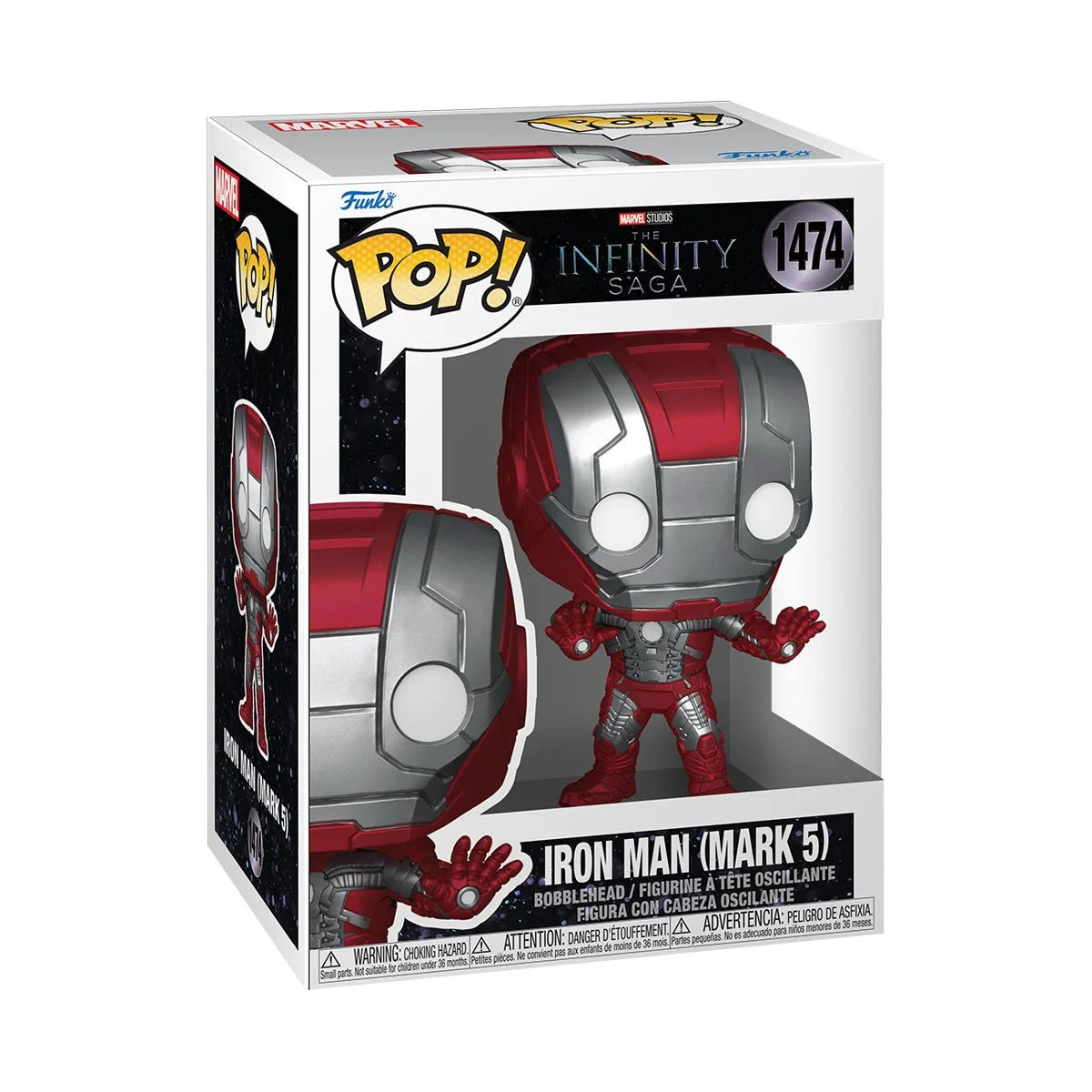 Marvel MCU Archives The Infinity Saga Iron Man (Mark 5) Funko Pop! Vinyl Figure #1474