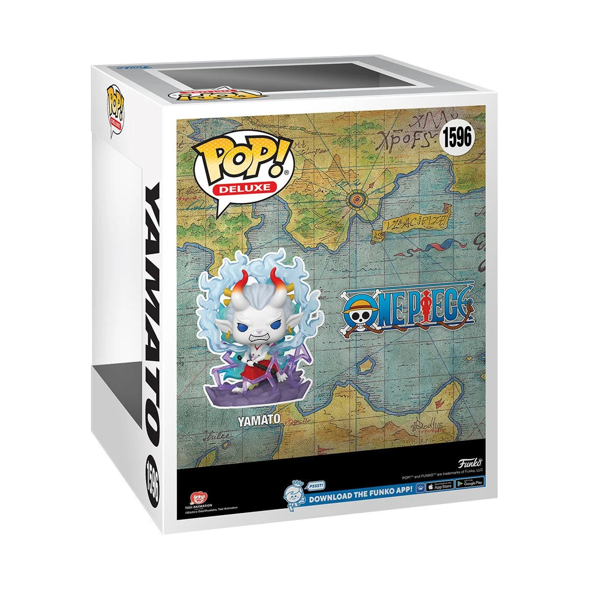 One Piece Yamato Glow-in-the-Dark Deluxe Funko Pop! Vinyl Figure #1596 - Entertainment Earth Exclusive