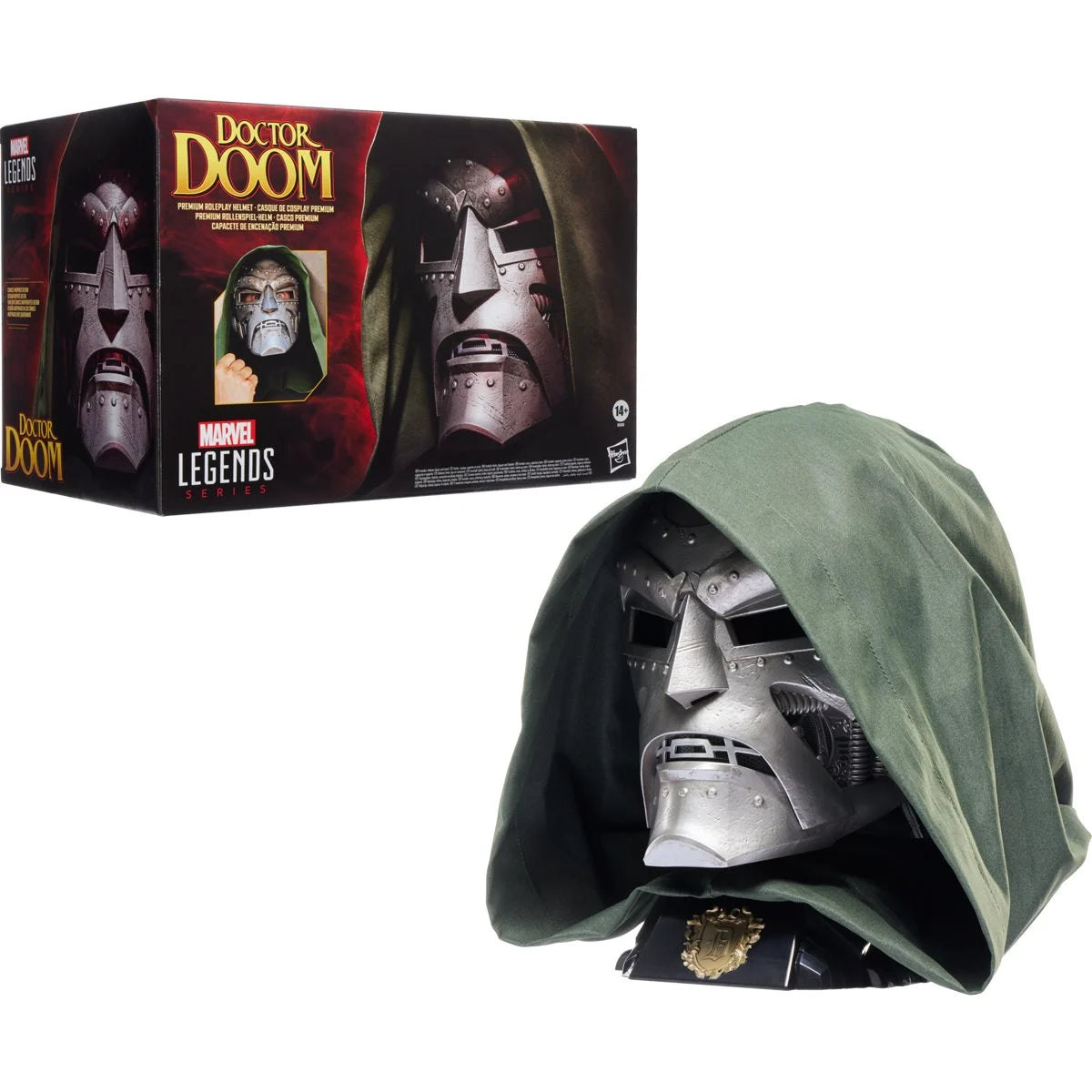 Marvel Legends Doctor Doom Premium Roleplay Helmet – 1:1 Scale Prop Replica