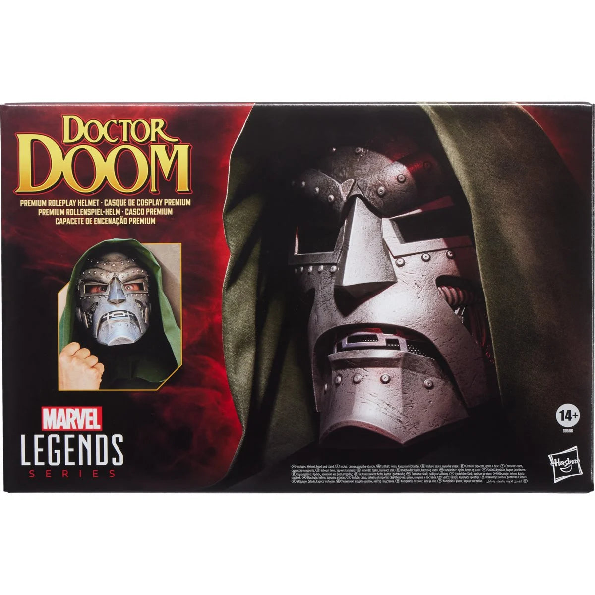 Marvel Legends Doctor Doom Premium Roleplay Helmet – 1:1 Scale Prop Replica