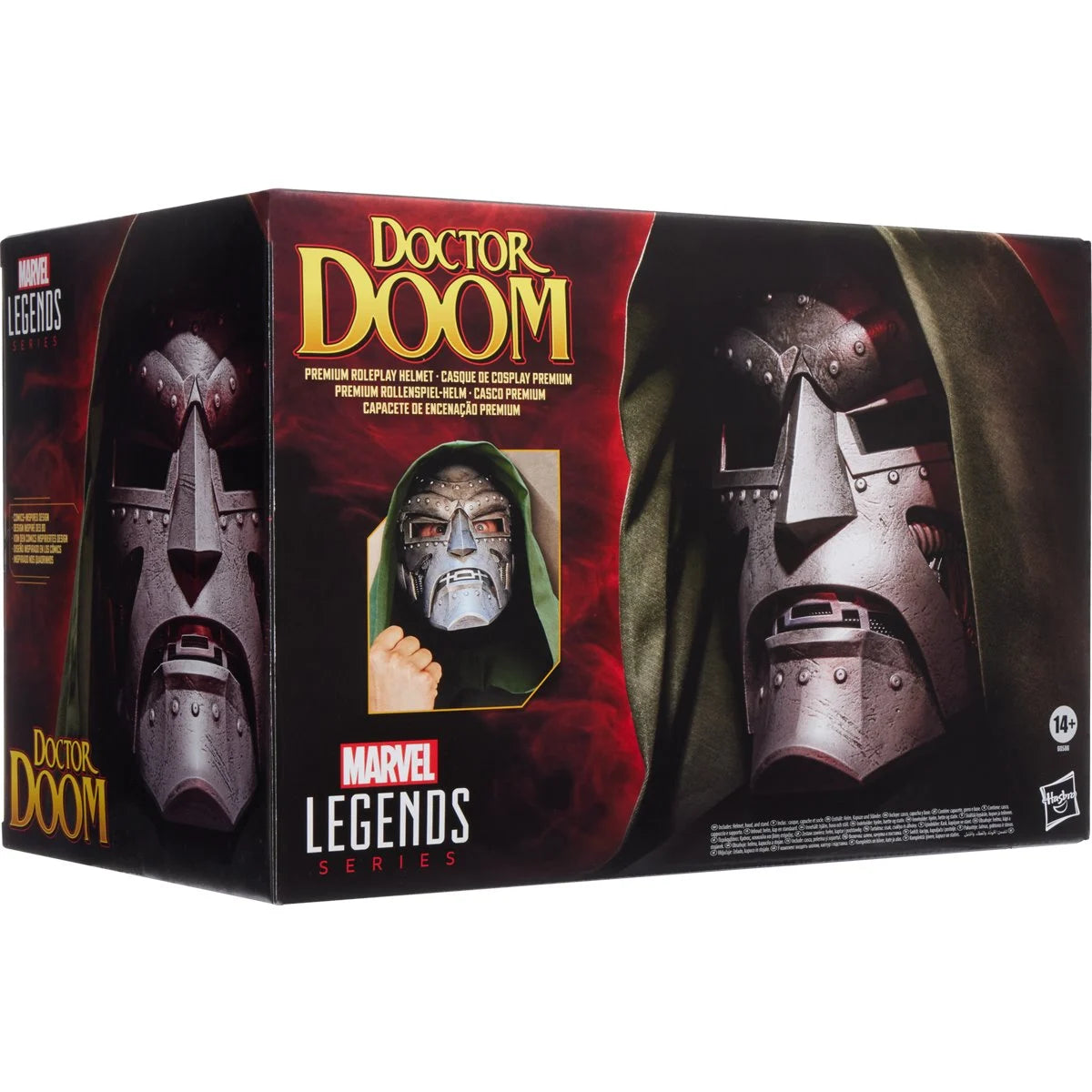 Marvel Legends Doctor Doom Premium Roleplay Helmet – 1:1 Scale Prop Replica