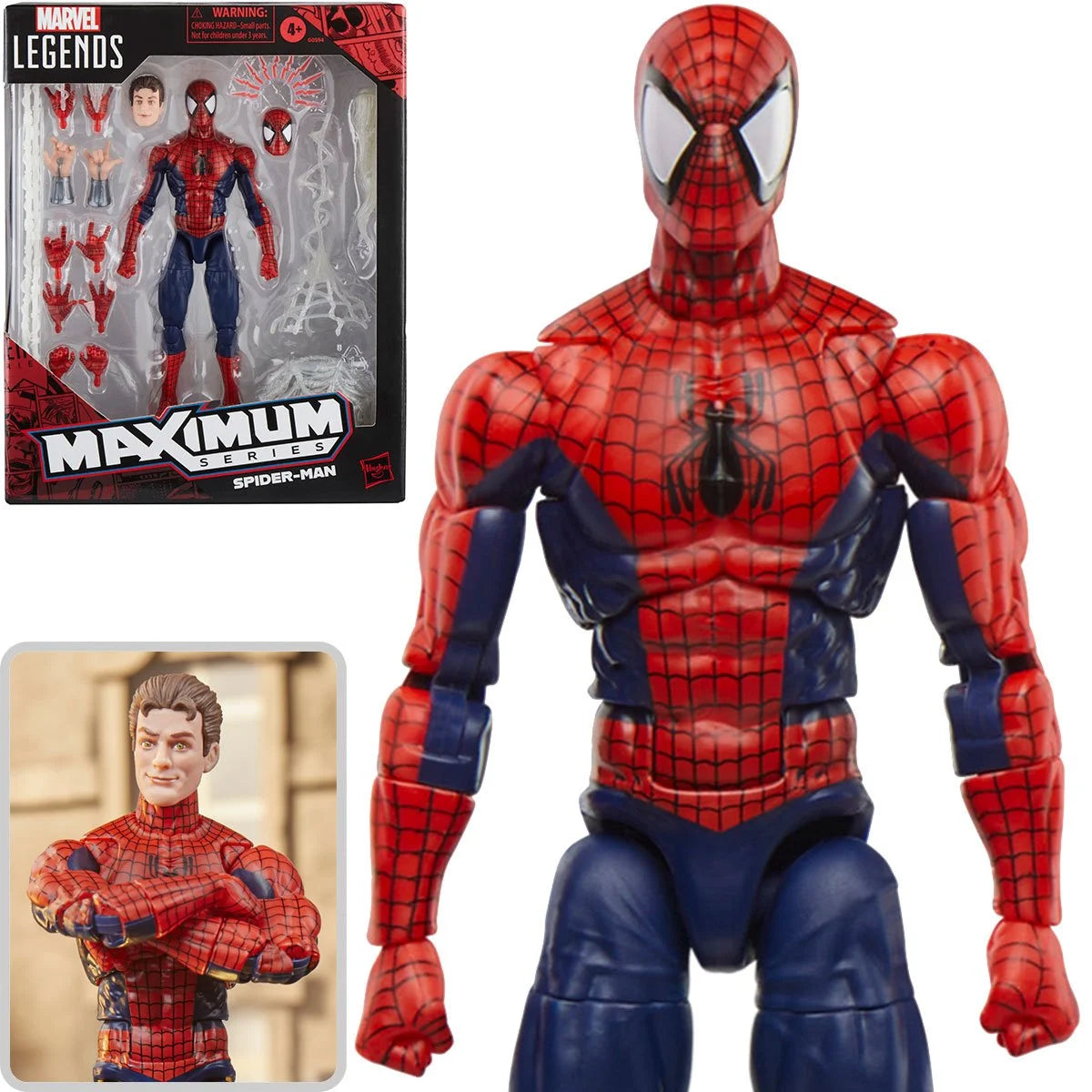 Marvel Legends Maximum Series Spider-Man 6-Inch Action Figure