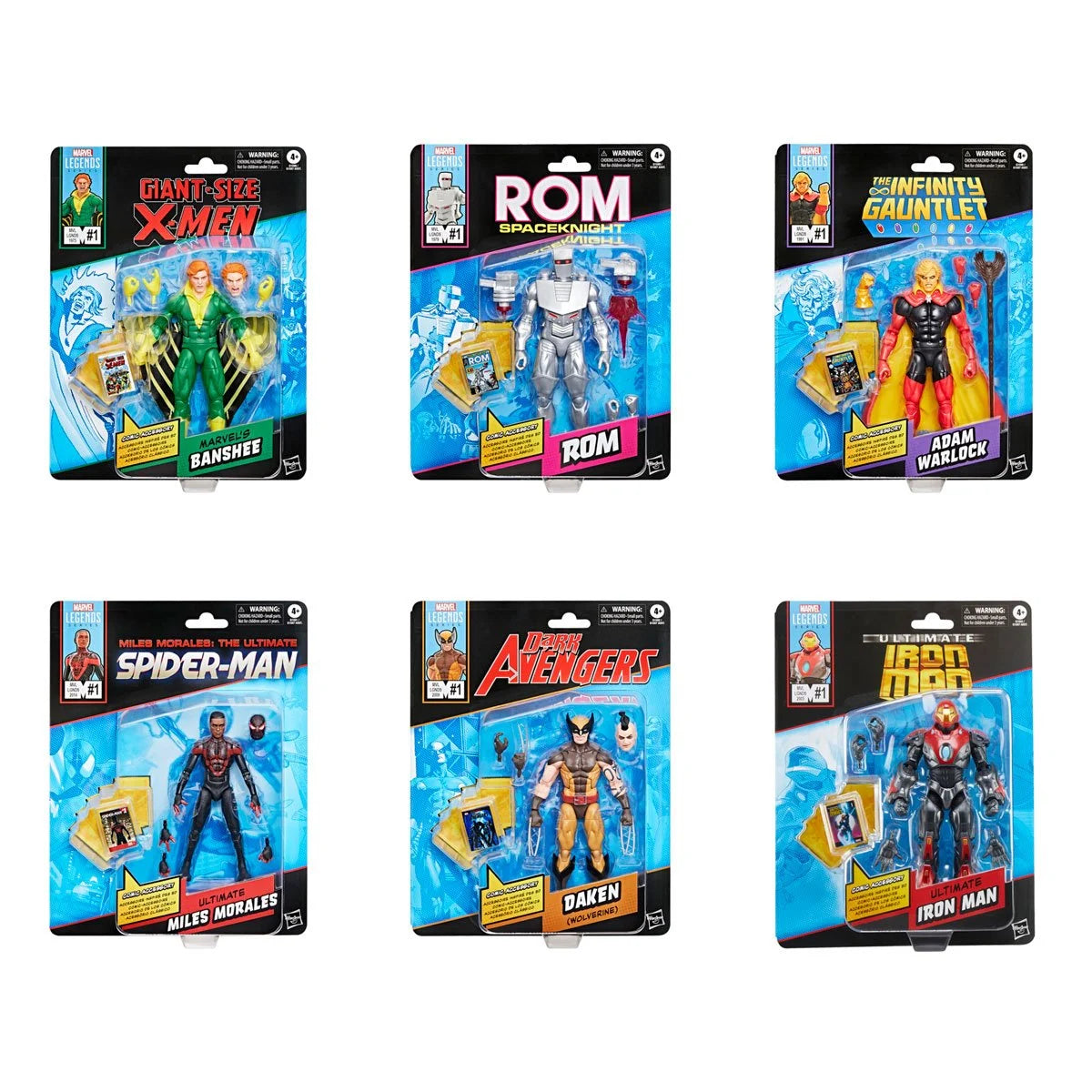 Marvel Legends Comics-Inspired 6-Inch Action Figures Wave 1