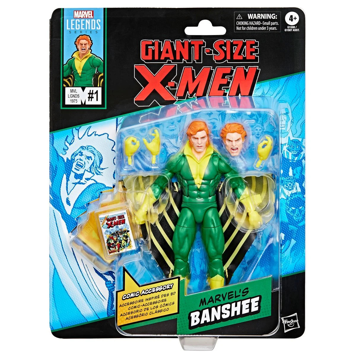 Marvel Legends Banshee Giant-Size X-Men Comics-Inspired 6-Inch Action Figure