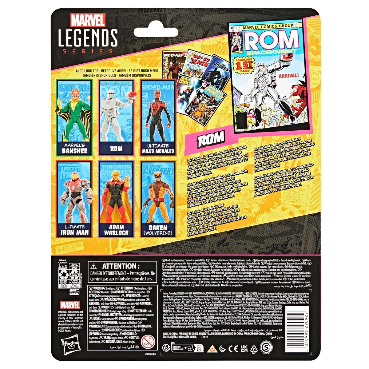 Marvel Legends Rom Spaceknight Comics-Inspired 6-Inch Action Figure