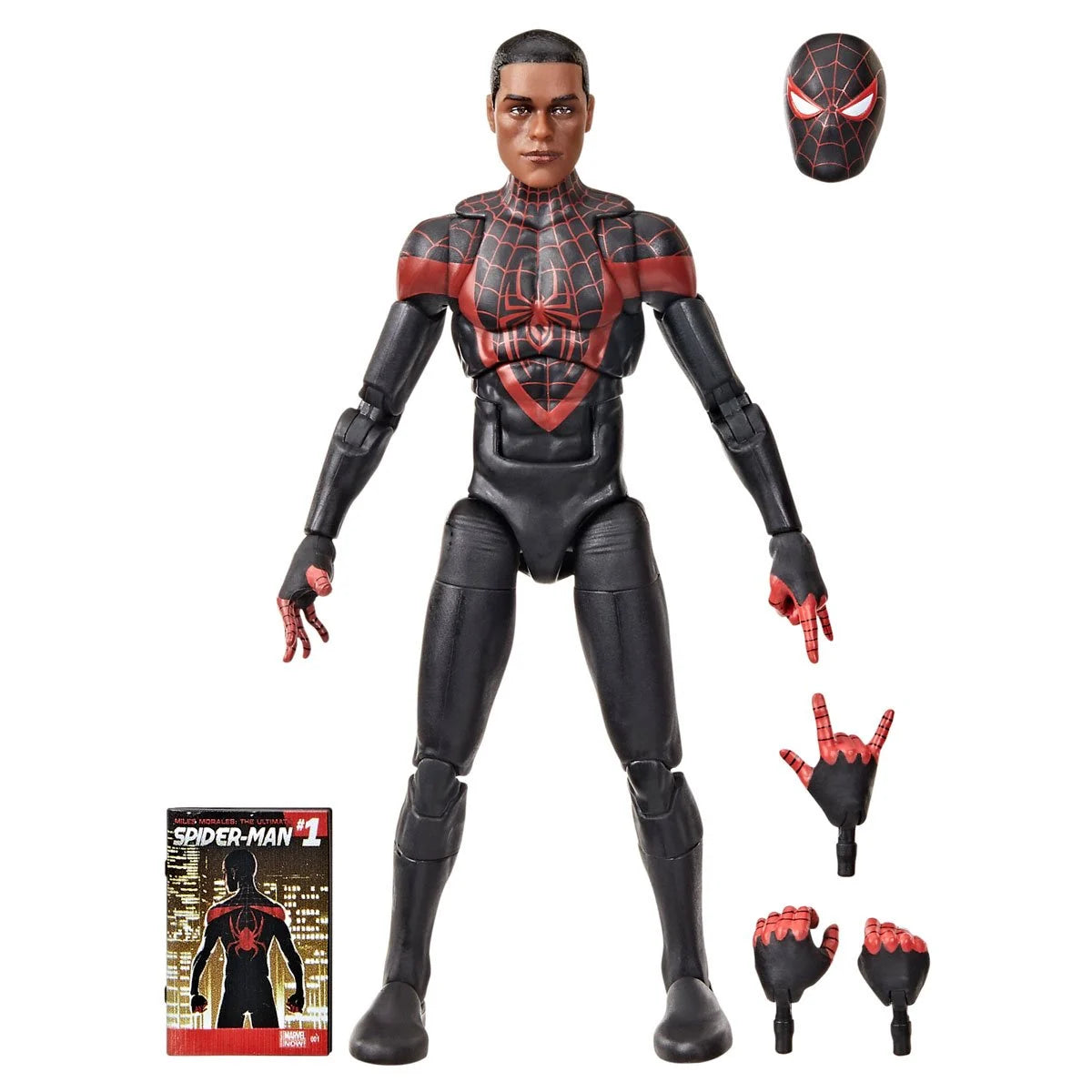 Marvel Legends Ultimate Spider-Man Miles Morales 6-Inch Action Figure