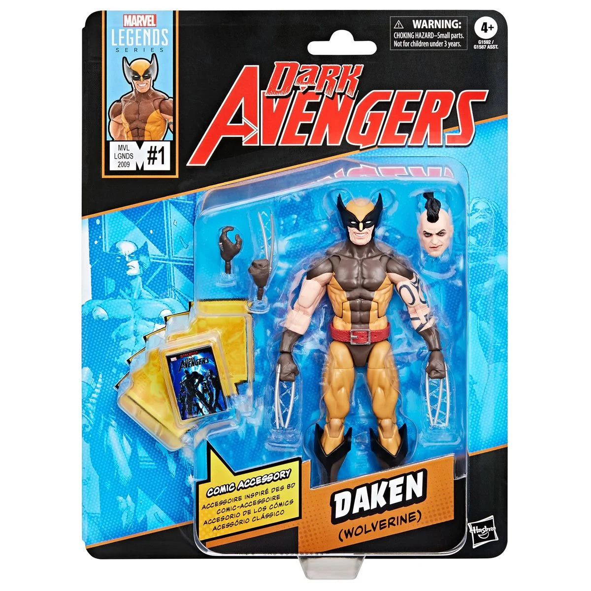 Marvel Legends Daken (Wolverine) Dark Avengers Comics-Inspired 6-Inch Action Figure