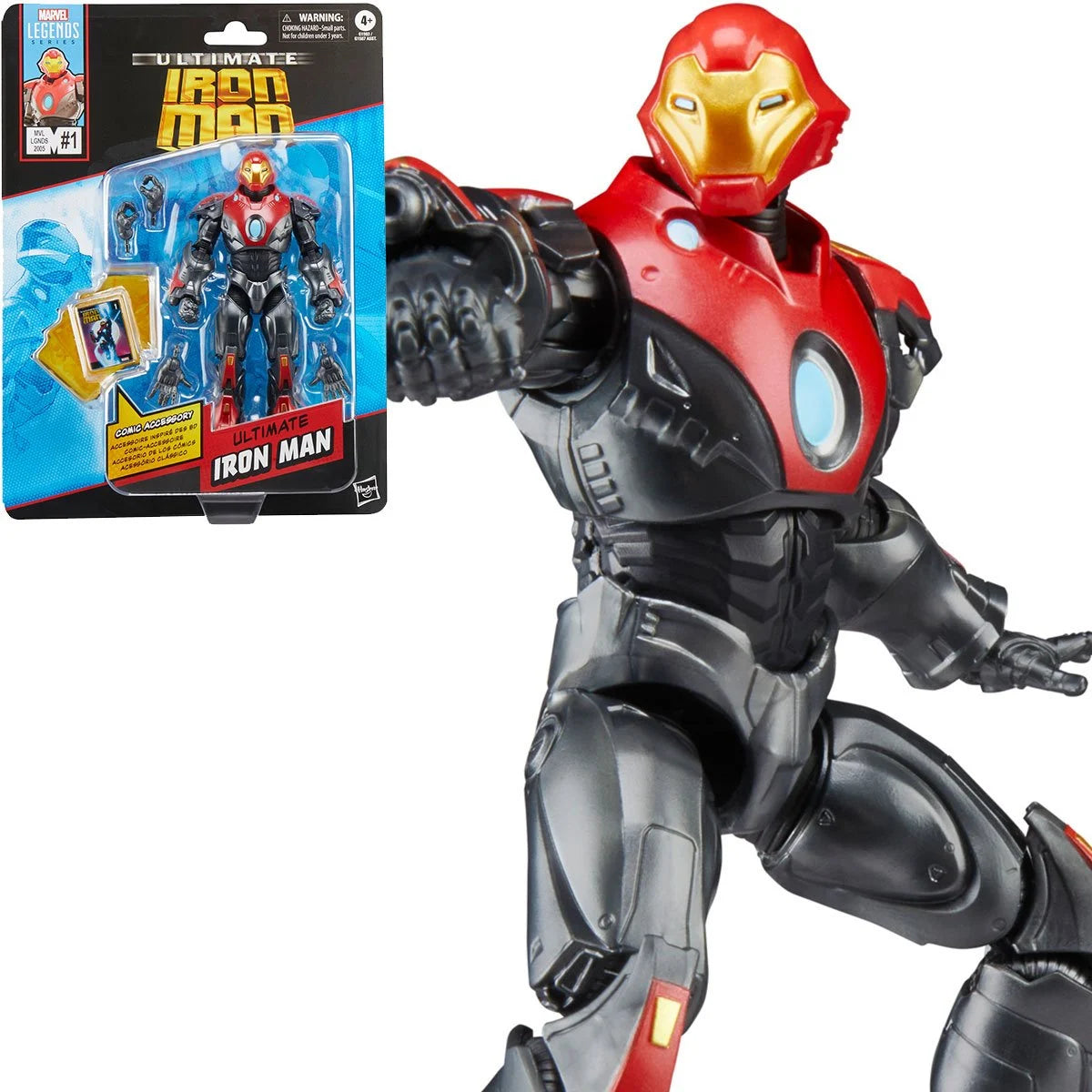 Marvel Legends Ultimate Iron Man Comics-Inspired 6-Inch Action Figure