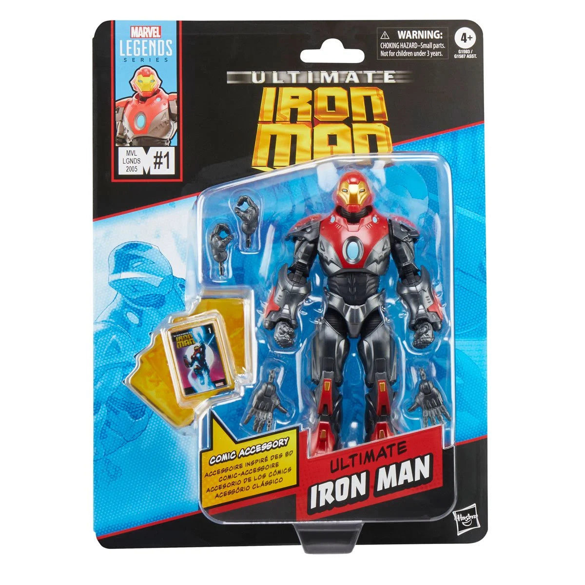 Marvel Legends Ultimate Iron Man Comics-Inspired 6-Inch Action Figure