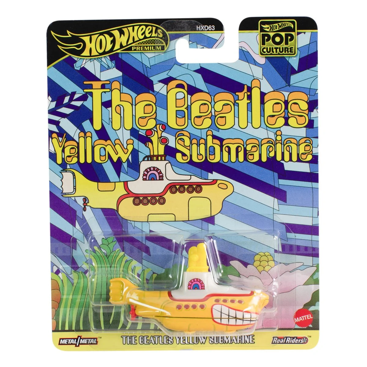 Hot Wheels Premium: The Beatles Yellow Submarine Pop Culture 2025 Collection