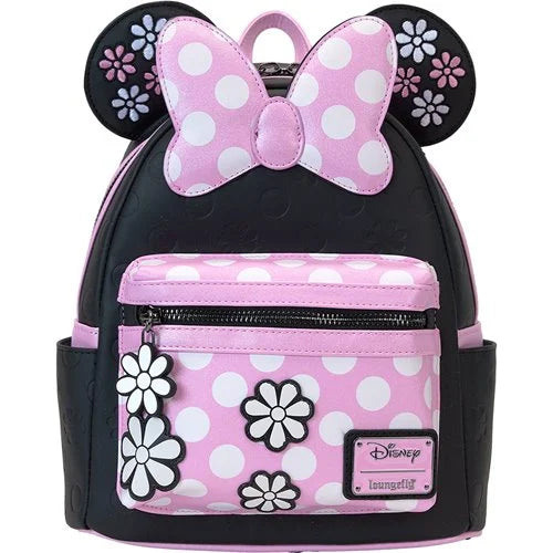 Minnie Mouse Floral Rock The Dots Mini-Backpack