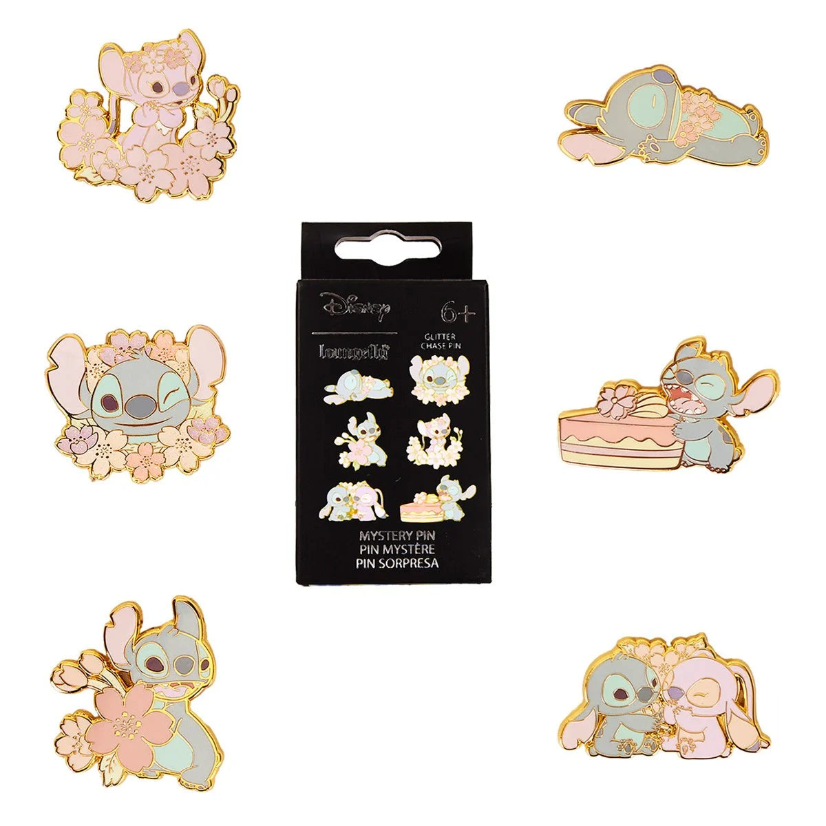 Disney Loungefly Lilo &amp; Stitch Mystery Box Pins – Sakura Collection