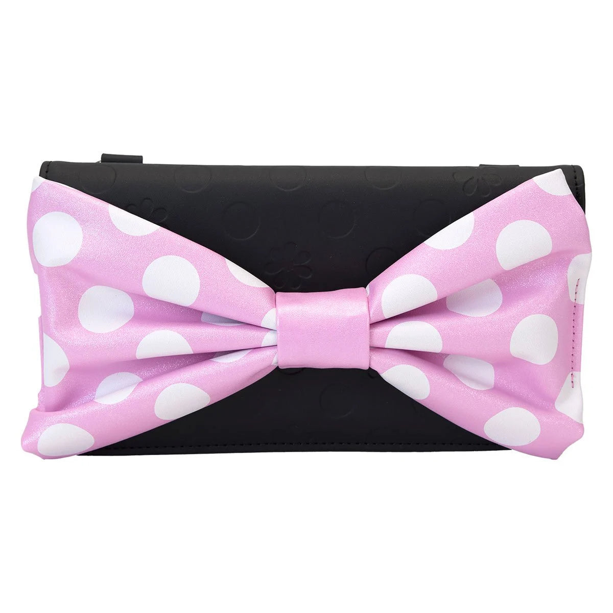 Minnie Mouse Floral Rock The Dots Clutch Crossbody Bag