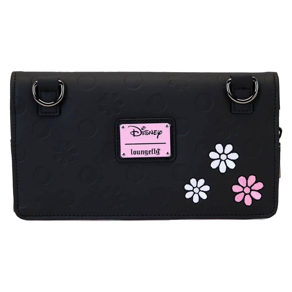 Minnie Mouse Floral Rock The Dots Clutch Crossbody Bag