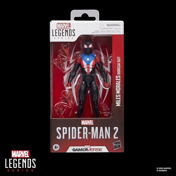 Marvel Legends Series Gamerverse Miles Morales Boricua Suit Action Figure