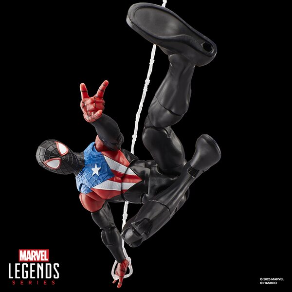 Marvel Legends Series Gamerverse Miles Morales Boricua Suit Action Figure