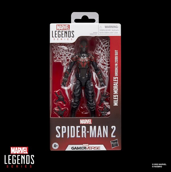 Marvel Legends Series Miles Morales Brooklyn 2099 Suit Action Figure