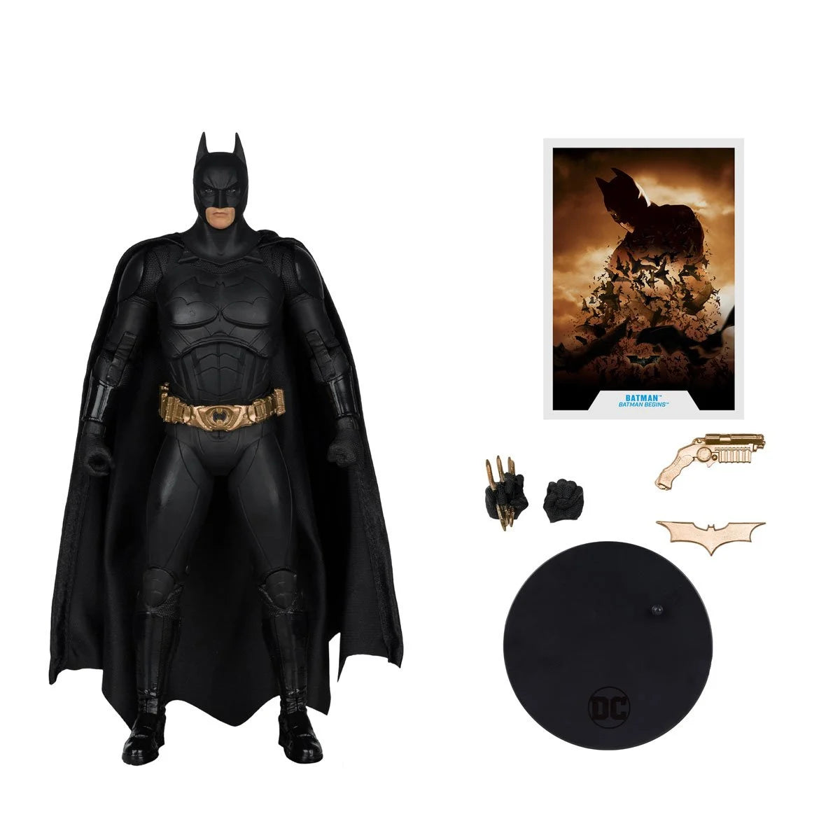 DC Multiverse Theatrical Batman Wave 2 Batman from Batman Begins 7-Inch Scale Action Figure