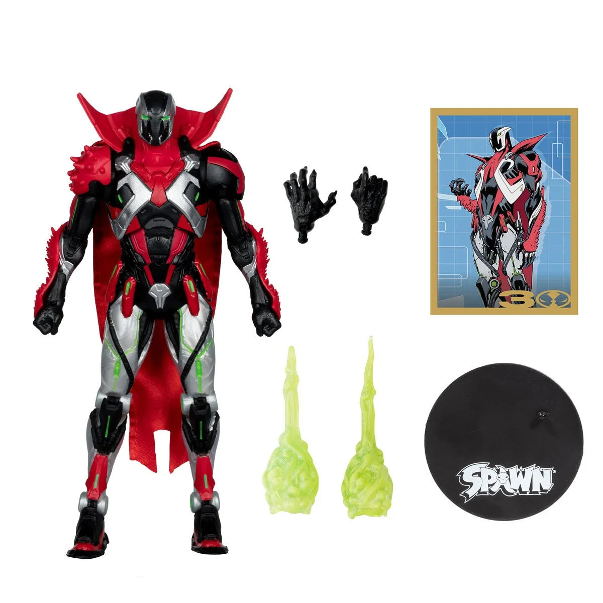 Spawn Wave 8 The Deviant Spawn Rat City McFarlane Toys 30th Anniversary 7 -Inch Action Figure