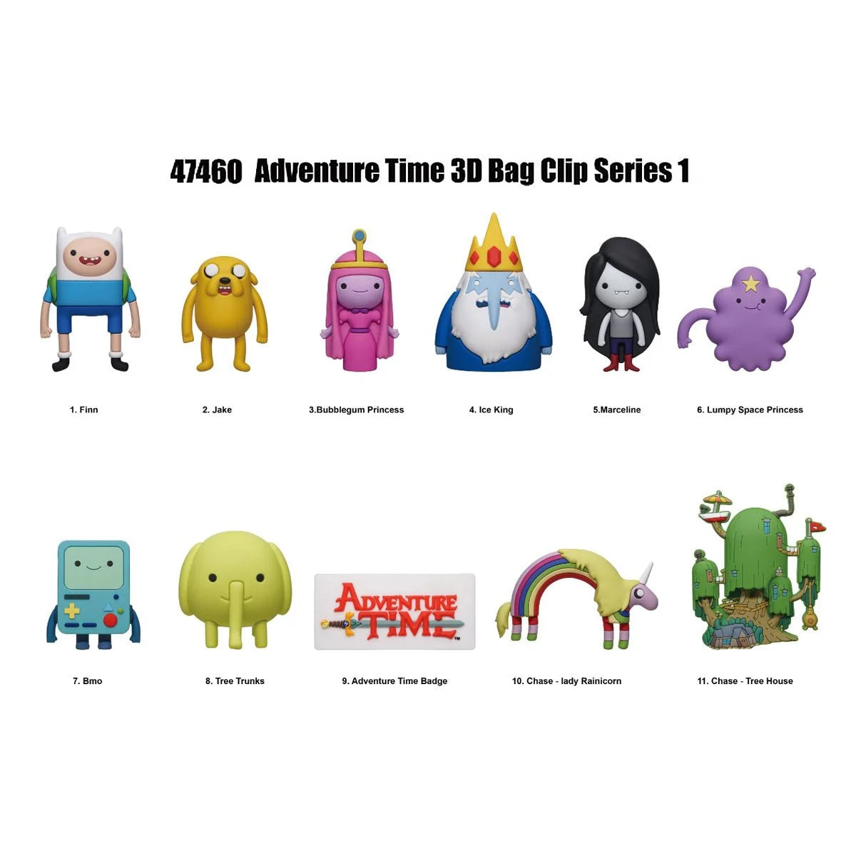 Adventure Time 3D Foam Mystery Bag Clip (Series 1) Chance at Chase