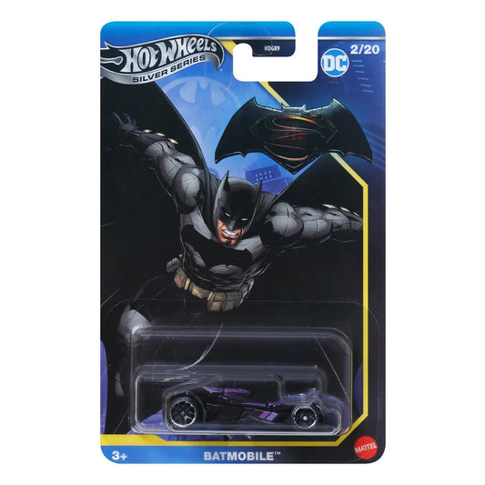 Hot Wheels Silver Series: 2025 Batman 2/20 Batmobile (BBJBY07)