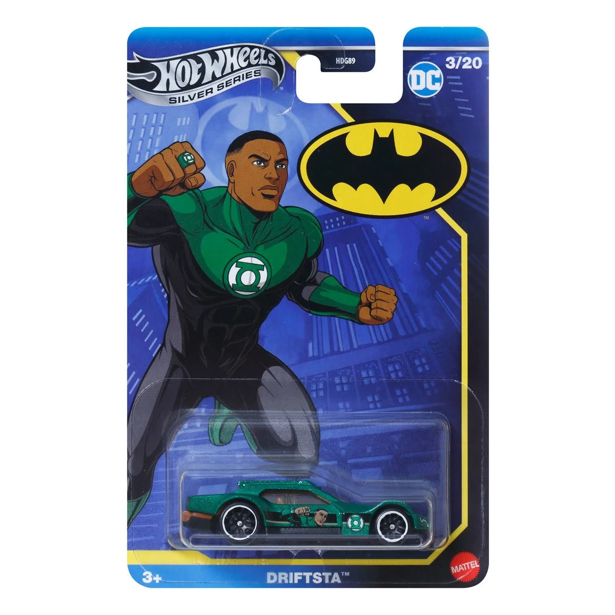 Hot Wheels Silver Series: Driftsta Featuring Green Lantern (John Stewart)