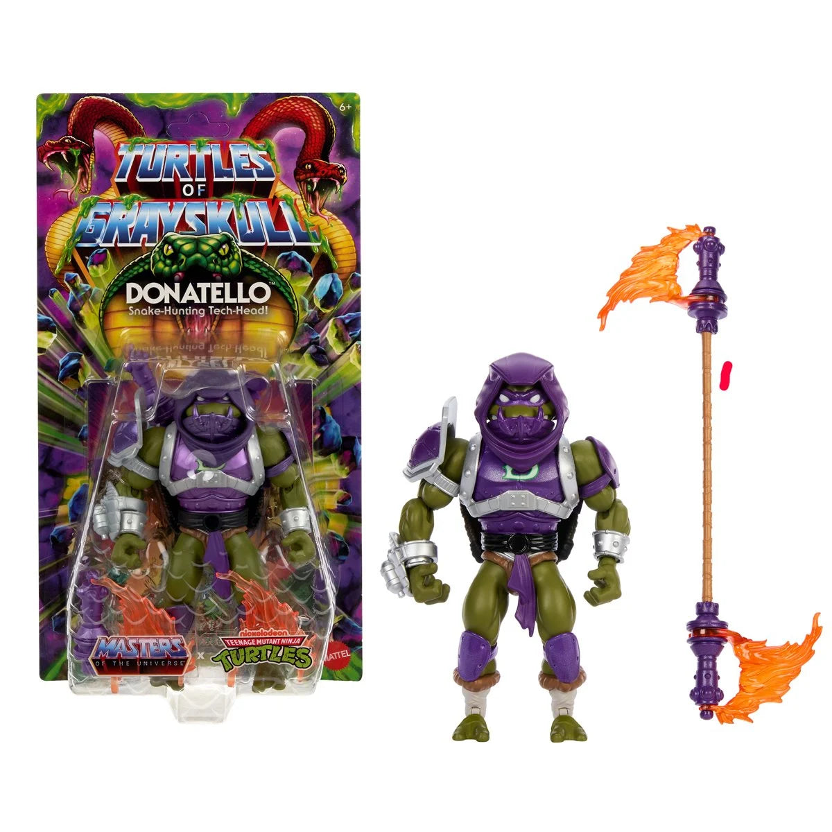 Masters of the Universe Origins Turtles of Grayskull Wave 5 Donatello Action Figure