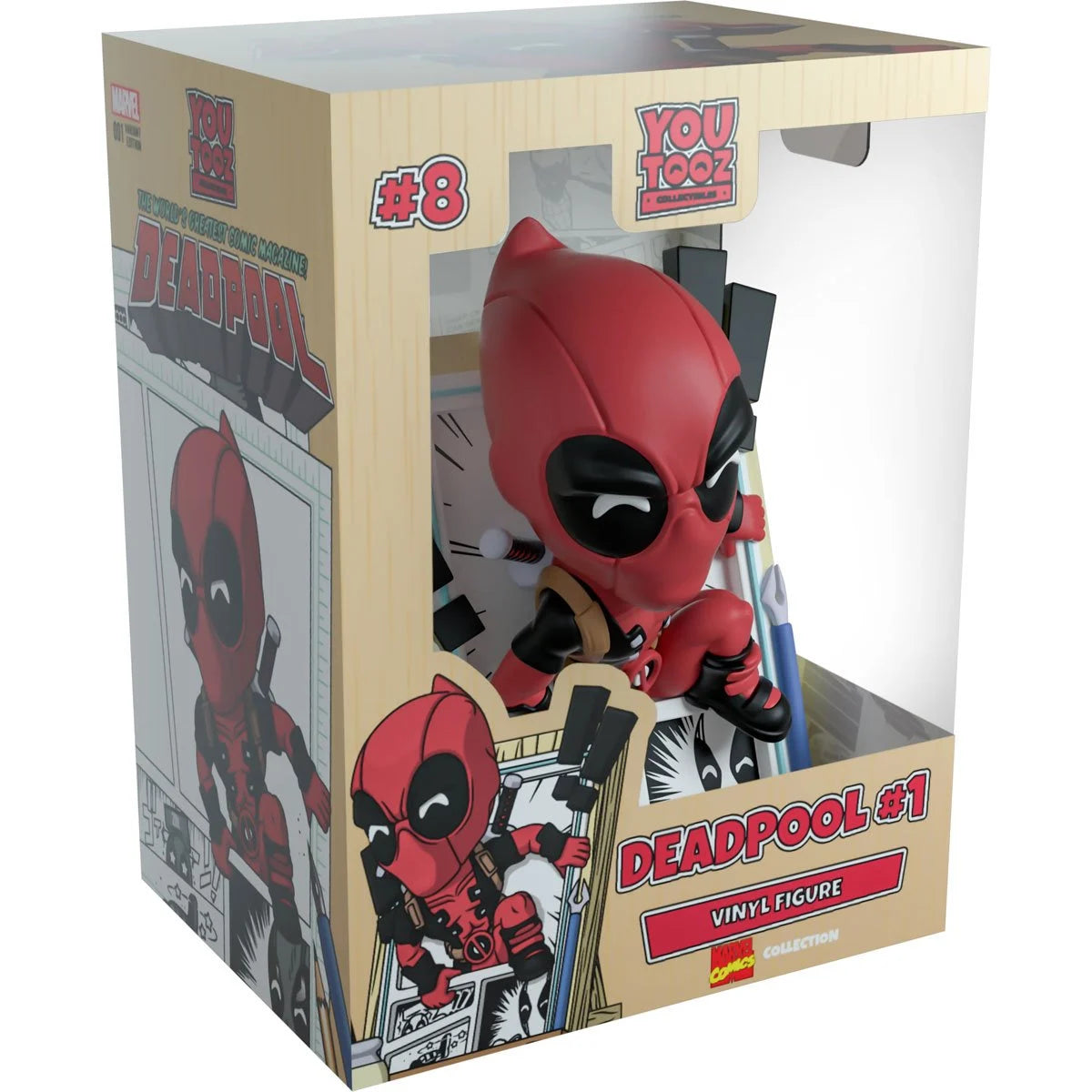 Marvel Comics Collection Deadpool #1 Vinyl Figure #8